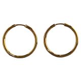 Sale Harriet Thick Hoop ER Gold 