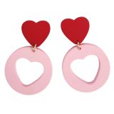 Sale Lexi Cutout Hearts ER Red  Pink [2