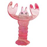 Iris Lobster Brooch Red 