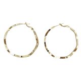 Zanzibar Lg Hoop ER Gold 