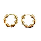 Zanzibar Bulb Hoop ER Gold 