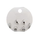 Petit Crystal Trio ER Silver 