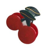 Cherries Claw Clip Red 