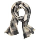 Sale Dua Scarf Grey  White [2]
