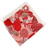 Forest Mini Square Scarf Pink 70cm 
