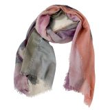 Giverney Scarf Purple 180cm 