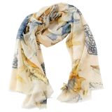 Ocean Scarf Cream 180cm 