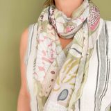 Tidal Scarf Green 180cm 