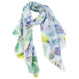 Reef Scarf Blue 180cm 