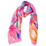Aegean Scarf Fuscia 180cm 