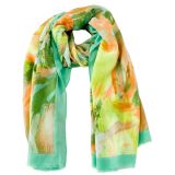 Aegean Scarf Green 180cm 