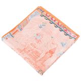 Marais Mini Square Scarf Orange 53cm 