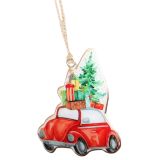 Bug with Tree and Presents Hanging Decor
