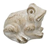 Fable Frog Ornament Bisque 7cm 