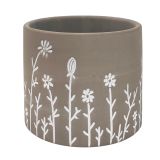 Sale Riya Planter Grey Sm 10.5cm 