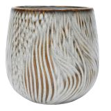 Aria Planter White Med 14cm 