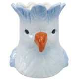 Perdy Parrot Planter Blue 13cm 