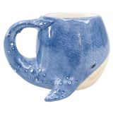Reef Whale Mug Blue 11cm 