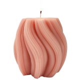 Sale Swirl Vanilla Candle Rose 10cm 