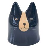 Bailey Cat Planter Black 14cm 