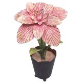 Lily Floral Stand Pink 23cm 