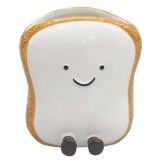 Teddy Toast Friends Vessel White 13cm 