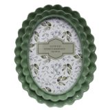 Lotti Petal Oval Frame Sage 5x7 