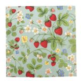 Strawberry Field Napkins Green 33x33cm S