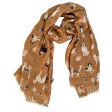 Dog Park Scarf Beige 