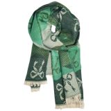 Bow Scarf Green 