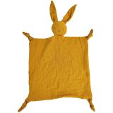 Bubsy Bunny Muslin Comforter Mustard 30x