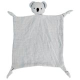 Bubsy Koala Muslin Comforter Blue 30x30c