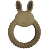 Bunny Teether Ring Green 11cm 