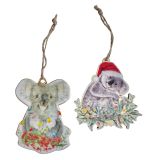 Popcorn Blue Koalas Hanging Decorations 