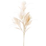 Faux Feather Branch Cream 79cm 