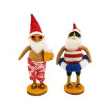 Summer Santa's Standing Decoration Colou