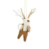 Sale Dazzling Reindeer Hanging Decoratio