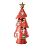 Quirky Metal Christmas Tree Standing Dec