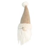 Sale Cute Wooden Santa Decoration Beige 