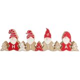 Quirky Wooden Tomte Santa Christmas Sign