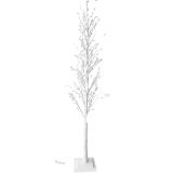 Glitter Crystal Christmas Tree White 180