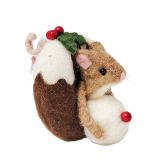 Mouse Feast Mouse in Donut Hanging Decor
