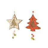 Sale Glitter Tree in Tree & Star Hanging