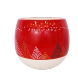 Sale Christmas Tree Horizon Planter Red 