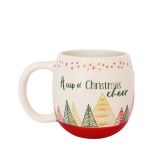 A Cup of Christmas Cheer Mug Red 10cm 