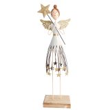 Metal Angels with Star Dress Decoration 