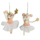 Sale Ballerina Mice holding a Star Hangi