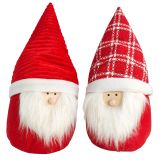Tomte Santa Standing Decoration Red & Wh