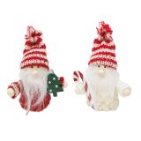 Boucle Tomte Hanging Decorations Red & W