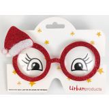 Santa Hat Glasses Red 15cm 